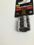 Gearwrench 3/8" Drive Standard Metric Socket 21MM, 6 Point - 80331. Fixed Price $15.79.