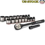 84 Tooth Ratchet Wrench Black Manganese Phosphate 6-POINT Sockets High Torque Us. Fixed Price $44.42.