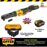 Dewalt DCF510B 20V Max Xr 3/8 -1/2 Drive Sealed Head Ratchet Wrench +free Bonus. Fixed Price $278.97.