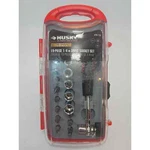 Husky 19-PICE 1/4IN Driver Ratchet Socket Set. Fixed Price $13.17.