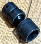 Snap On Tools 14MM Metric Impact Swivel Universal Socket 1/4" Dr 6-PT Wobble. Fixed Price $55.00.