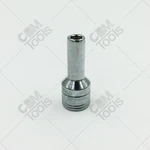 Sk Hand Tools 8406 3/8" Dr. 6MM 6PT Deep Metric Chrome Socket. Fixed Price $18.75.