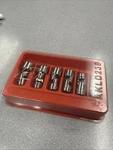 New Snap-on 1/4" Drive To 9/16" 12-POINT Shallow Swivel Socket Set 106TMUA. Fixed Price $230.00.