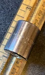 Proto Professional 5216-S 1/2 3/8 Drive Point Socket Made Usa Vintage. Fixed Price $14.00.