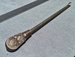 Snap On Industrial 3/4" Drive 1968 GL72T Ratchet Head & L-72-H 20" Handle. Fixed Price $114.99.
