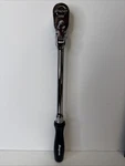 Snap-on FHLFD80A Long Handle Flex Head 3/8" Ratchet Black Hard. Fixed Price $199.00.