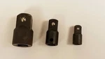 Pc Air Impact Socket Adapter Set Tool Black 3/8" 1/2" 3/4" Male. Fixed Price $10.75.