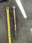 Mac Tools 3/8 Drive Torque Wrench, Model TW250R Works Fine ..see Pics. Fixed Price $69.99.