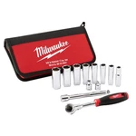 Milwaukee 48-22-9001 12 Piece 3/8" Drive Metric Socket Set. Fixed Price $82.97.