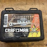 Craftsman 9 34781 12 Pc 1/4" Drive Sae Deep Socket Wrench Set Ratchet Hard Case. Fixed Price $44.99.
