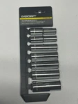 Evercraft 7 Pieces 1/2 In Drive Sae Deep Socket Set New. Fixed Price $24.99.