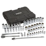 Ironton 1/2IN.-DRIVE, 6-PT. Ratchet Socket Set, Metric, 51-PC.. Fixed Price $105.99.
