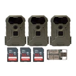 Stealth Wildview 14MP Trail Camera 32GB Memory Card Bundle 3-PACK Hunting. Fixed Price $109.99.