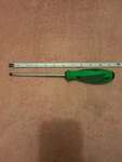 Matco Tools Slotted Screwdriver Green New. Fixed Price $19.99.