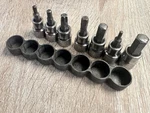 Craftsman Hw Metric Hex Bit Socket Set 3/8IN Drive 7PC Chrome Steel. Fixed Price $20.00.