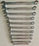 Snap Usa Combination Wrench Set 11 Piece Sae 12 Point Thru 15/16. Fixed Price $179.99.
