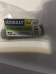 Kobalt 1/2-IN Drive 12MM Deep 6-POINT Metric Impact Socket 0338058. Fixed Price $15.00.
