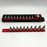Tekton SHB91102-S Socket Set 3/8INCH Drive Hex Bit 10-PC 3-10MM Metric W/ Rail. Fixed Price $42.29.