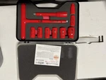 Wiha Tools 31496 Insulated 3/8" Drive T-handle Socket Set, 10 Pieces. Fixed Price $200.00.