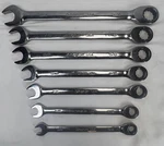 Snap-on Flank Drive Ratcheting Combination Wrenches SOXR707A Spb-ca 364027. Fixed Price $199.99.