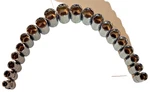 Craftsman 1/2 Drive Sockets In Gunmetal Chrome. Fixed Price $10.50.