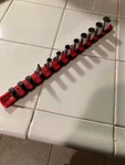Tekton 1/4" Drive Shallow Socket Set (w/ Rail!). Fixed Price $60.00.