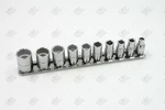 Sk Hand Tools 4946 10PC 1/4" Dr. 12PT Standard Fractional Chrome Socket Set. Fixed Price $62.69.