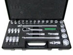 Stahlwille 31 Piece Socket Set 91061220 50/54/25/6 T, 1/2" Drive, 8-32MM W/ Case. Fixed Price $254.99.