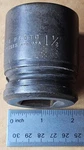Vintage Proto 1" Drive Impact Socket 6 Point 1-1/2" No. 10024. Fixed Price $24.95.