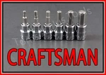 Craftsman Hand Tools 6PC 3/8 Dr Sae Hex Allen Key Bit Ratchet Wrench Socket Set. Fixed Price $15.34.