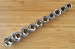 Matco Tools Silver Eagle Piece 3/8 Drive Metric Socket Set 10MM 19MM Mint. Fixed Price $74.95.