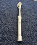 Proto 5249XLHS: 3/8'' Drive Ratchet Handle Aerospace Pear Head Chrome, 8.1/2''. Fixed Price $81.96.