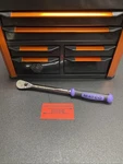 Matco Tools BFR118P 3/8" Drive 11-3/4" 88 Tooth Fixed Ratchet Ergo Handle Purple. Fixed Price $135.00.