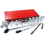 Urrea 5400M 1/2 Drive 12 Point Socket Set With Accessories 29 Pieces. Fixed Price $205.21.