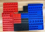 New V2 - Quinn 428PC Master Technician Set Organizers Fits Sockets & Ac. Fixed Price $200.00.