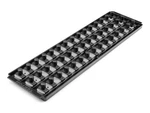 Tekton 1/2 Inch Drive 3-RAIL Socket Organizer Set, Gray (45-TOOL). Fixed Price $38.00.