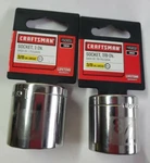 Craftsman 3/8 Drive Easy Read 6PT 7/8 In 45832 & 12 50651 Socket Combo. Fixed Price $19.90.