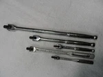Craftsman 1/4" 3/8" 1/2" Drive Polish & Satin Breaker Bar Set - 5 Pcs. Fixed Price $91.95.