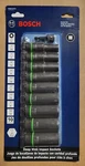 Bosch ITDSO12V10 Pc. Impact Tough Deep Well 1/2" Socket Set With 1/4" Hex. Fixed Price $39.99.