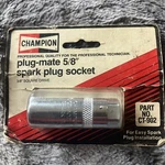 Champion Plug-mate 5/8 Spark Socket 3/8 Drive 6 Pt. #CT-902 Made In Usa. Fixed Price $15.00.