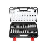 Tommars 32-PC Master Allen Hex Bit Socket Set, Sae & Metric All... Fast Usa Ship. Fixed Price $43.79.