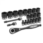 Grey Pneumatic 82622 1/2" Dr. 22PC Fractional Duo-socket Set. Fixed Price $250.84.
