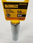 Dewalt By Stanley Socket Deep 1/2DRIVE 12PT 16MM Tools DWMT74547OSP New. Fixed Price $5.35.
