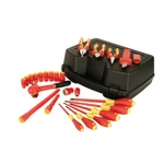 Wiha 31495 24 Piece Insulated Socket Set 3/8" Drive - Sae. Fixed Price $749.05.