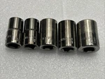 Craftsman Gun Metal Metric Sockets 21 18 17 15 14 Mm 1/2 Inch Drive 6 Point. Fixed Price $19.00.