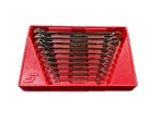Snap-on 10PC 12 Point Sae Flank Drive Plus Combination Wrench Set SOEX710. Fixed Price $350.00.