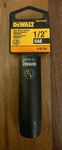Dewalt 1/2" Deep Impact Socket Drive 6-POINT Sae DWMT739340SP 73-934D. Fixed Price $9.50.