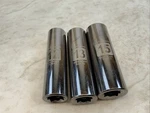 Craftsman 3PC 3/8 Drive 12PT Metric Deep Sockets, 12-13-15MM, Laser Marked, Usa. Fixed Price $10.00.