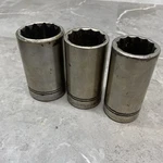 Armstrong Usa 3/4 Drive Deep Socket Set 1-1/4 1-3/8 1-1/2 12 Point Piece. Fixed Price $55.96.