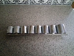 Armstrong 12 Point 1/2 Drive 8 Piece Socket Set 25MM To 36MM. Fixed Price $80.00.